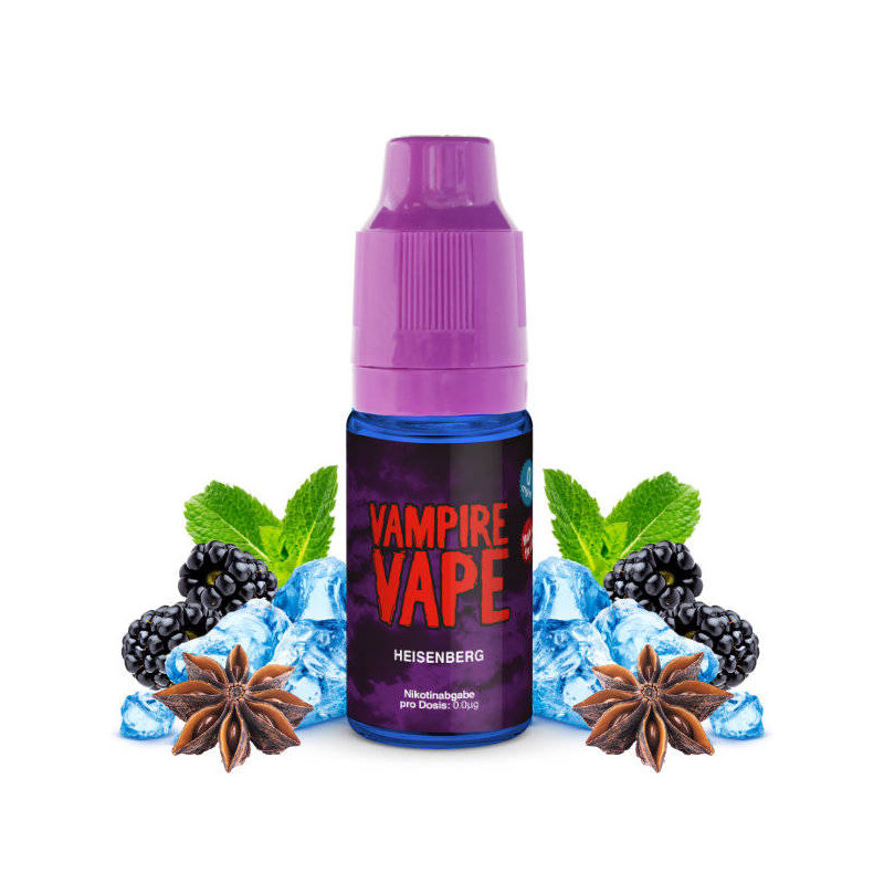 0mg vampire vape 10ml heisenberg