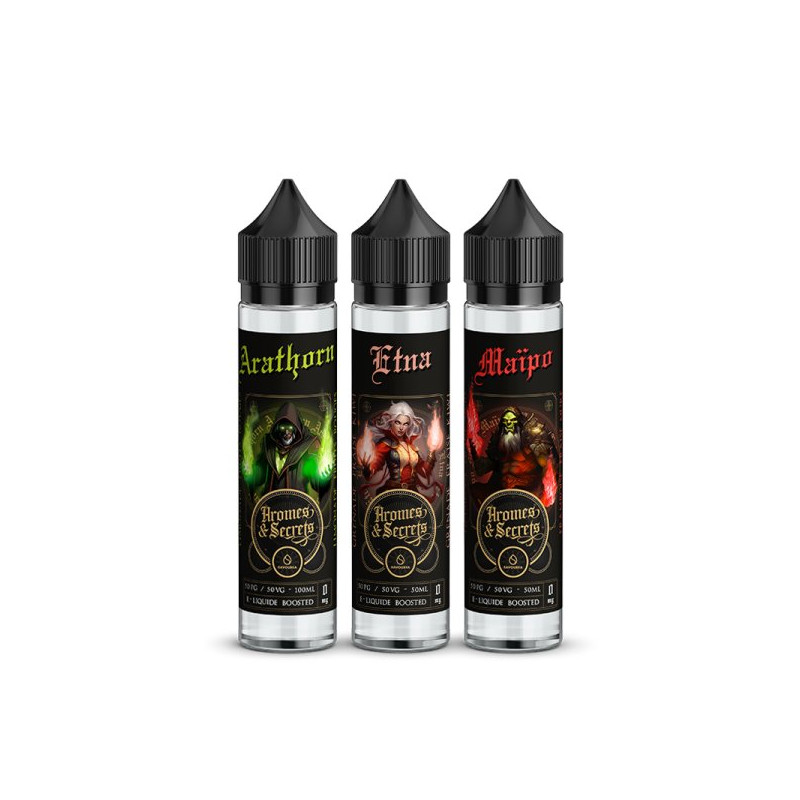 Aromes et secrets etna - 50ml 0 mg