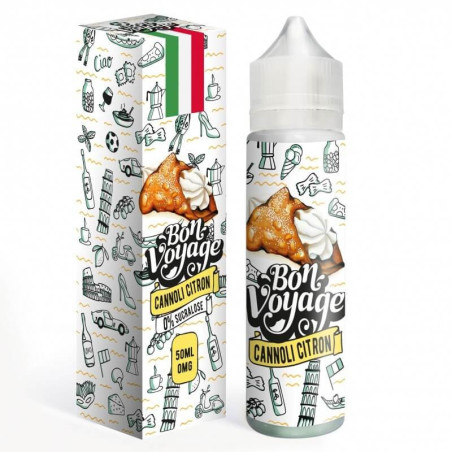 Bon voyage 50ml cannoli au citron
