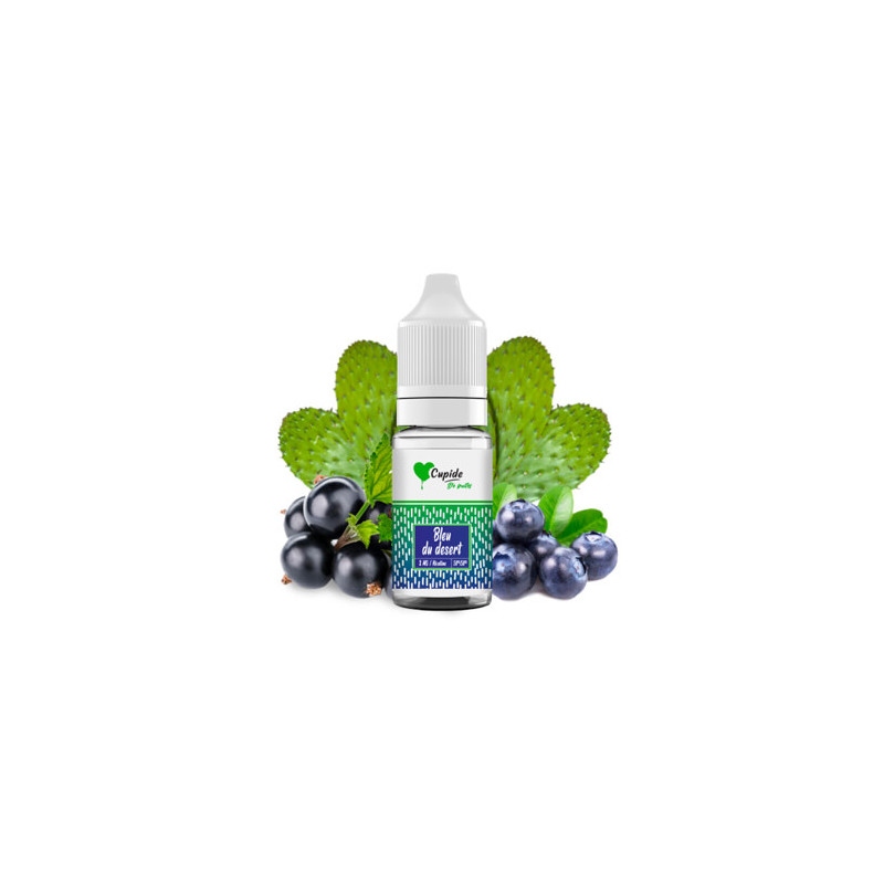 Cupide 12mg nicotine 10ml bleu du desert