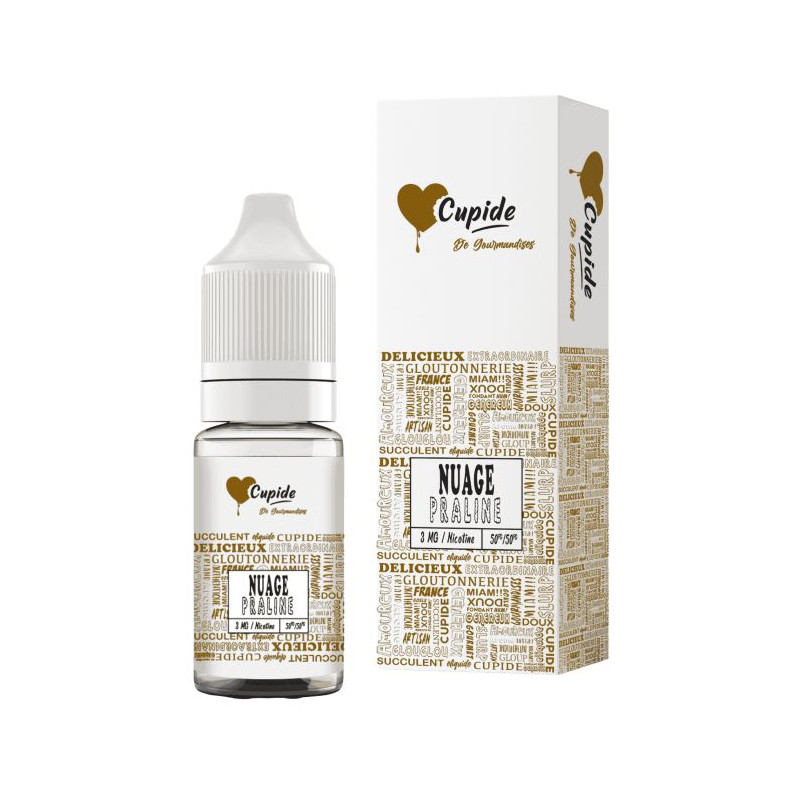 Cupide 12mg nicotine 10ml nuage praline