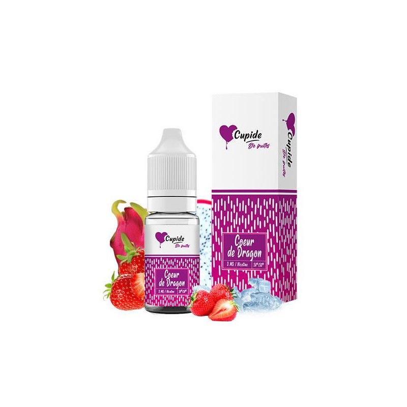 Cupide 6mg nicotine 10ml coeur du dragon