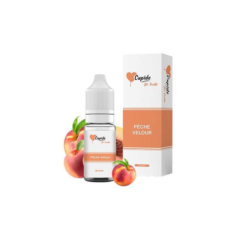 Cupide 6mg nicotine 10ml peche  velours