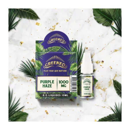 Greeneo 1000mg liquide cbd purple haze