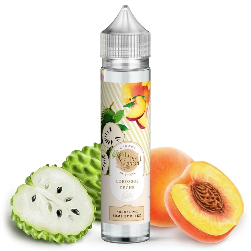 Le petit verger savourea 50ml corossol peche