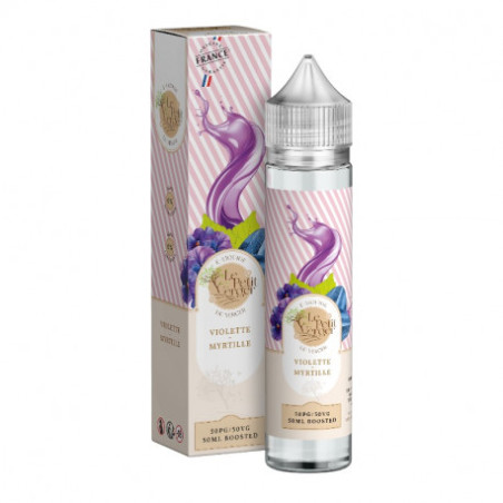 Le petit verger savourea 50ml violette myrtille
