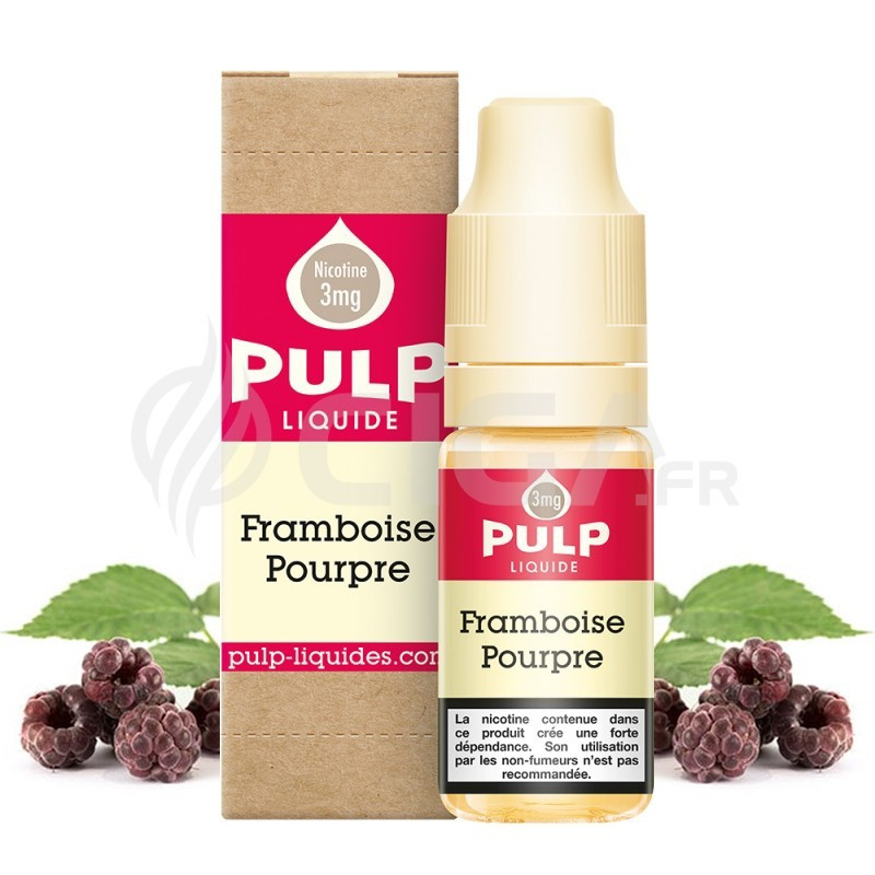 Pulp 12mg liquide 10ml framboise pourpre
