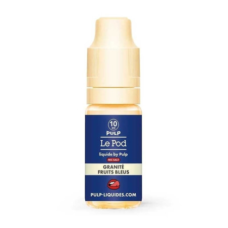 Pulp 20mg sel de nicotine 10ml granite fruits bleus
