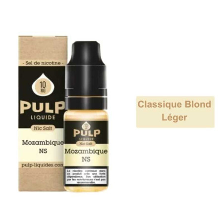 Pulp 20mg sel de nicotine 10ml mozambique