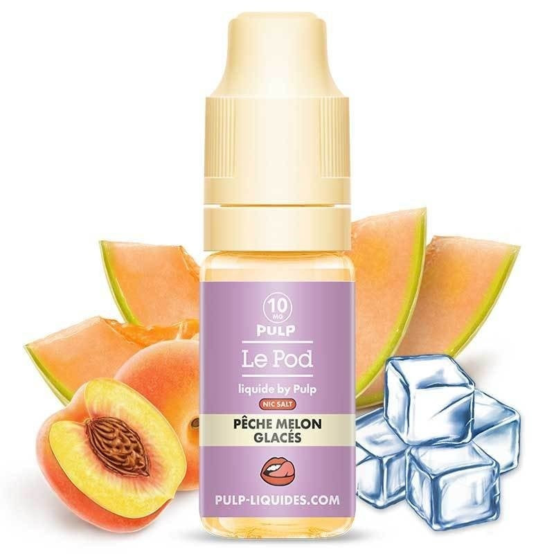Pulp 20mg sel de nicotine 10ml peche melon glace
