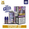 Xfighter 32k puff 20mg rechargeable - liquide fighter fuel & aspire dark shigeri