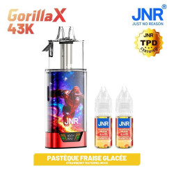 Puff jnr kit gorilla x + 2x10ml - 20mg strawberry watermelon
