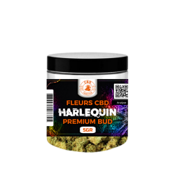 Pot 5grs fleurs - connection - cbd harlequin premium