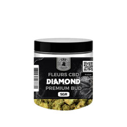 Pot 5grs fleurs - connection - cbd diamond premium