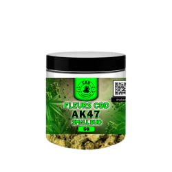 Pot 5grs fleurs - connection - cbd ak 47
