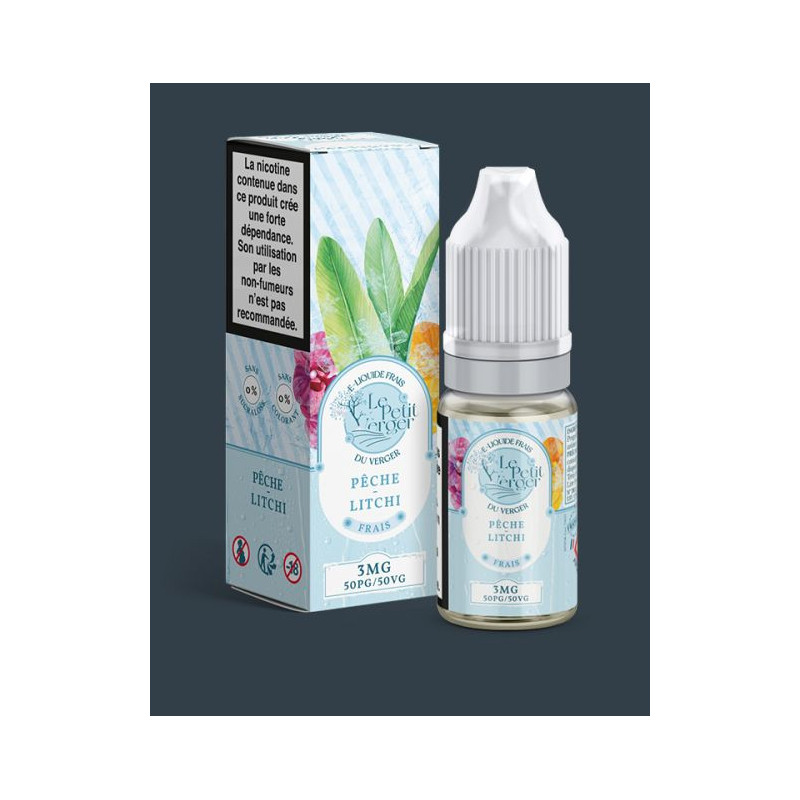 20mg petit verger frais salts - savourea 10ml peche litchi