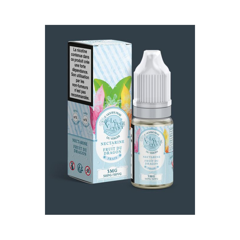 20mg petit verger frais salts - savourea 10ml nectarine fruit du dragon