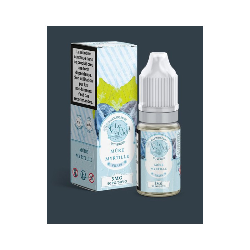 20mg petit verger frais salts - savourea 10ml mure myrtille