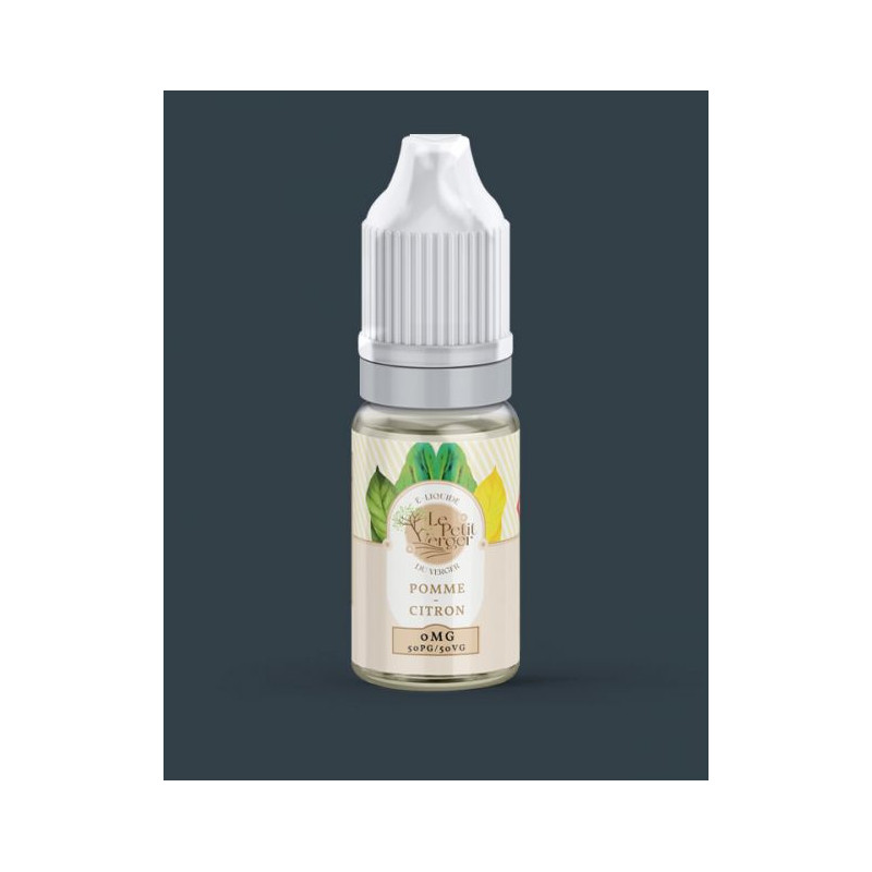 10ml petit verger - sel de nicotine 10mg - savourea pomme-citron