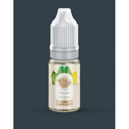 10ml petit verger - sel de nicotine 10mg - savourea pomme-citron