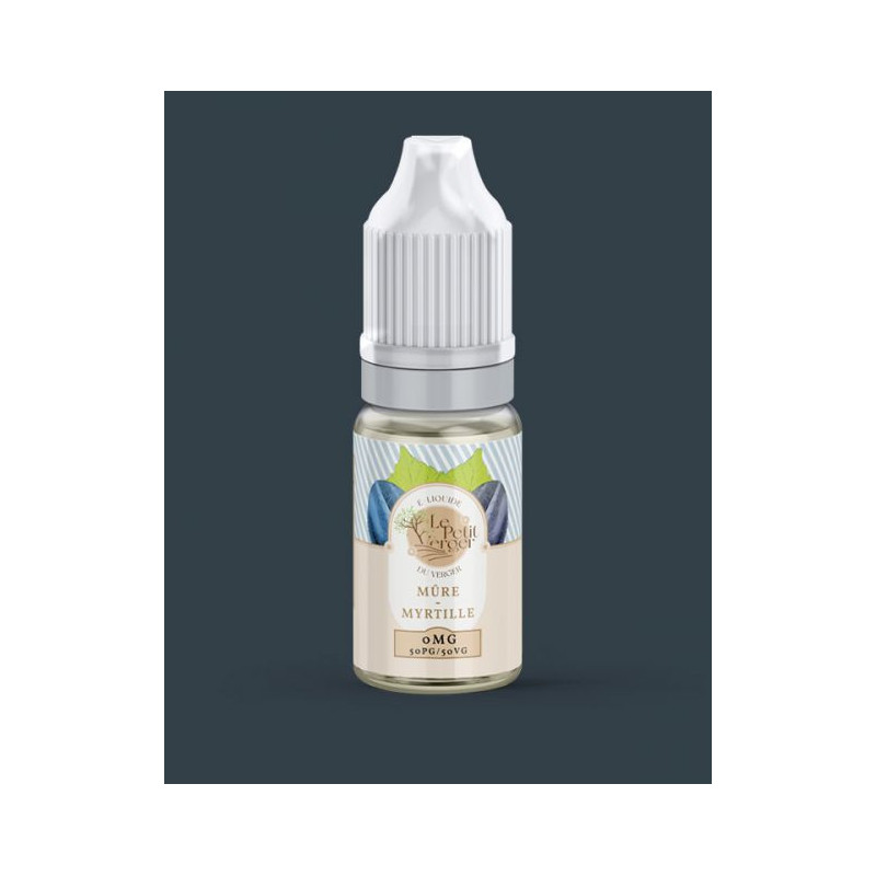 10ml petit verger - sel de nicotine 10mg - savourea mure myrtille