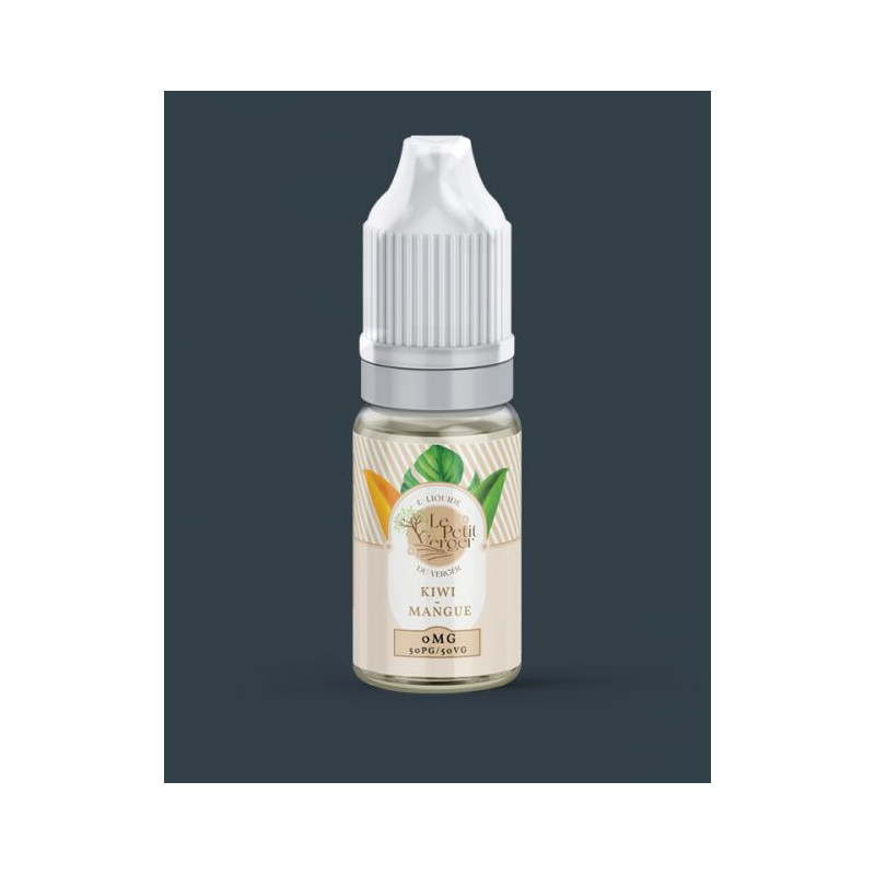 10ml petit verger - sel de nicotine 10mg - savourea kiwi mangue