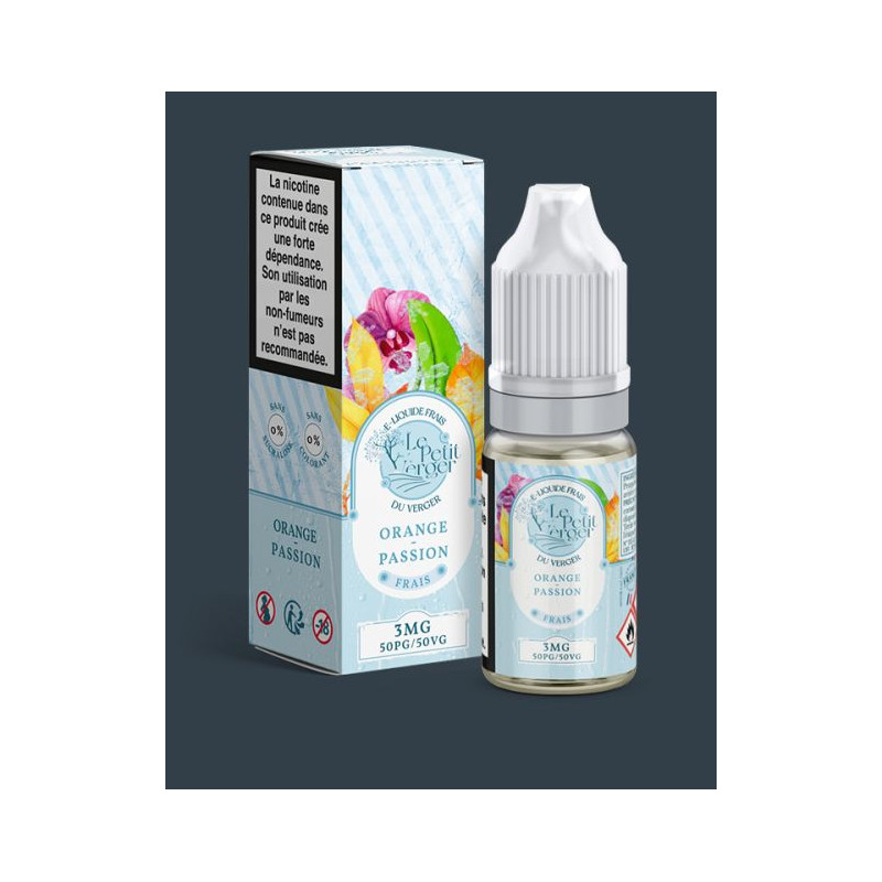 10mg petit verger frais salts savourea 10ml orange-passion