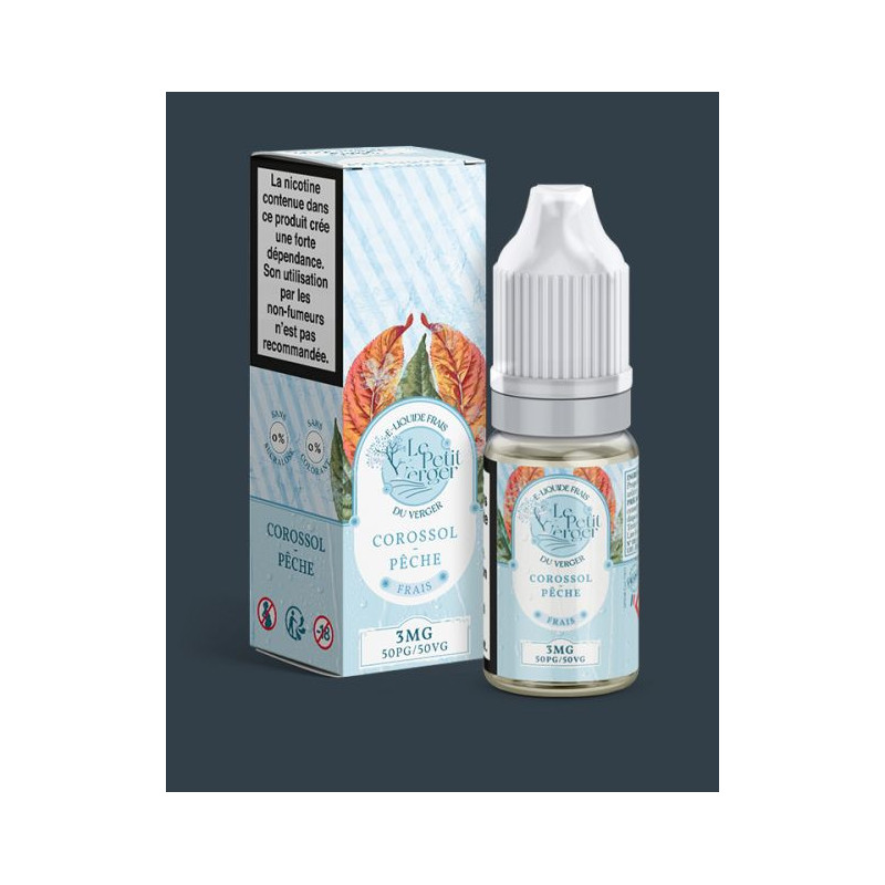 10mg petit verger frais salts savourea 10ml corossol peche