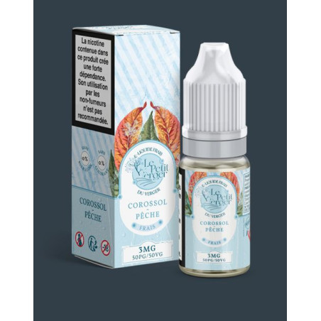 10mg petit verger frais salts savourea 10ml corossol peche