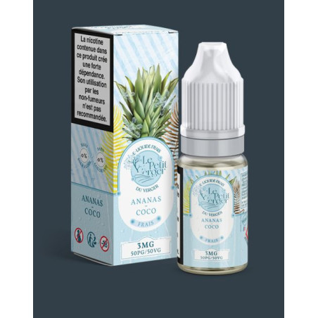 10mg petit verger frais salts savourea 10ml ananas coco