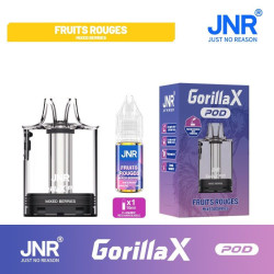 Cartouche gorilla x + 1x10ml - 20mg - jnr mixed berries