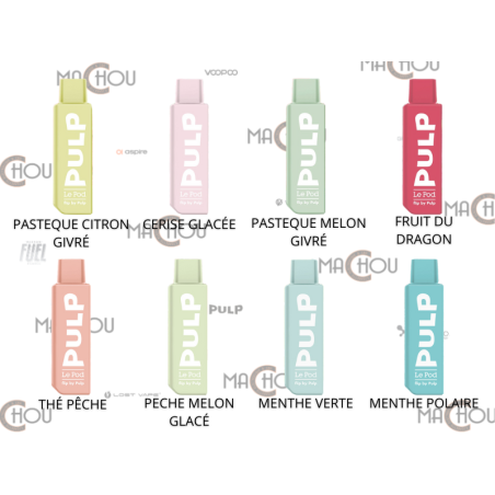 LE POD FLIP CARTOUCHE 20MG - PULP MENTHE VERTE