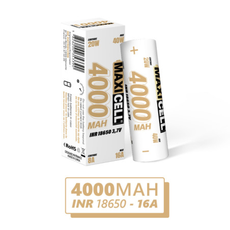 MAXI CELL 18650 4000MAH 16A