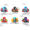 PUFF JNR KIT GORILLA X + 2X10ML - 20MG PASTEQUE GLACEE