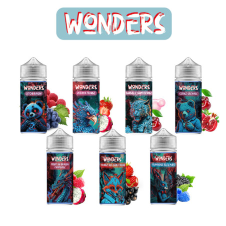 WONDERS 100ML FRAMBOISE BLEUE MURE